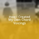 How I Created My Own Chord Voicings