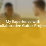 My Experience with Collaborative Guitar Projects