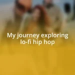 My journey exploring lo-fi hip hop